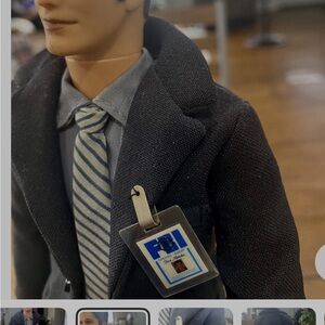 Vtg 1975 X-Files Detective Mulder! Collectible. Exc condition.